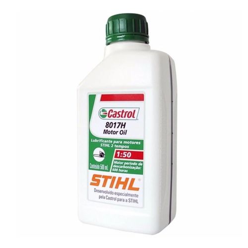 Óleo Lubrificante Castrol 2 Tempos 500ml Stihl 8017 H