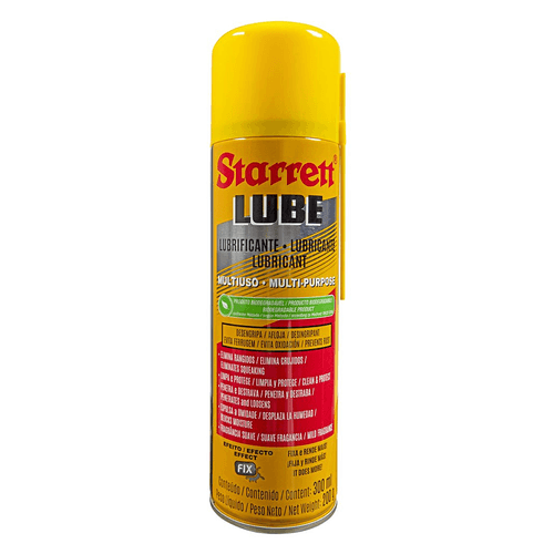 Lubrificante Multiuso Spray 300ml Starrett S-LUB300