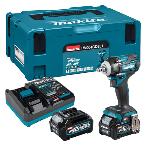 Chave de Impacto a Bateria 1/2" 760Nm 40V Makita TW007GD201