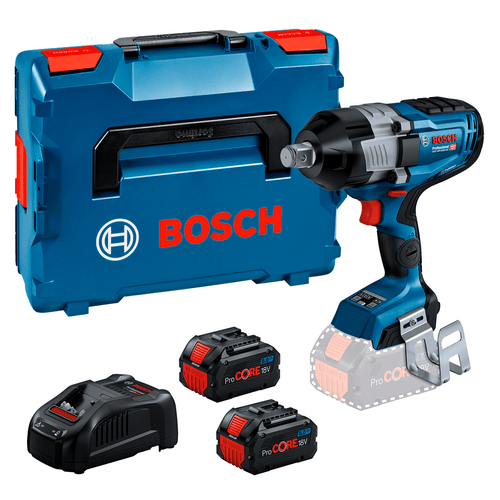 Chave de Impacto 3/4" com 02 Baterias Bosch GDS 18V-1600 HC