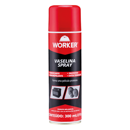 Vaselina em Spray 300ml 200g Worker 47651