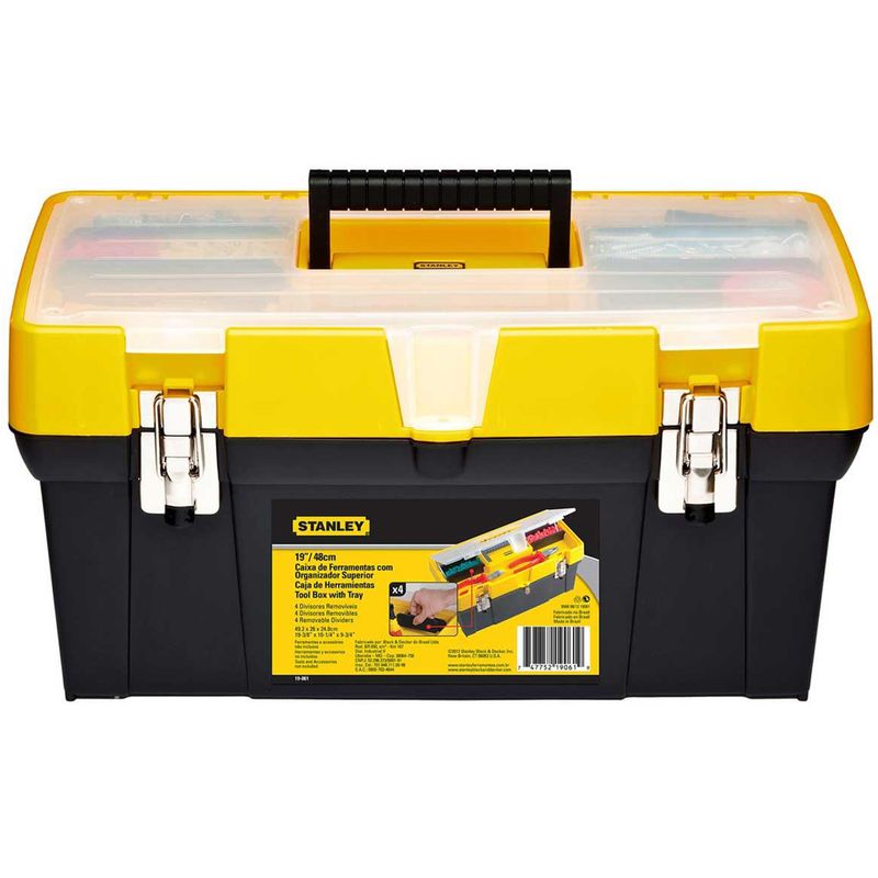 Caja de herramientas Stanley Jumbo 48cm.