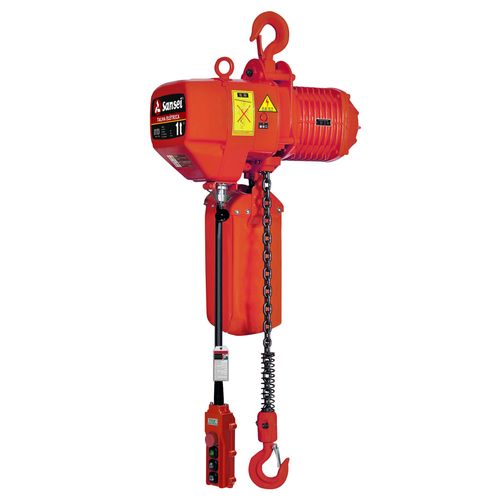 Talha Elétrica de Corrente STD-02-01D 6 Mts - SANSEI