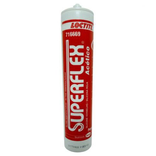 Silicone SuperFlex Vermelho 300g Loctite  716669