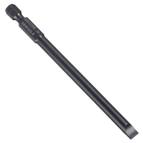 Bits fenda Sextavado Encapado 1/4" Gedore 5X101,6mm