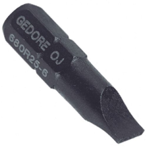 Bits fenda Sextavado Encapado 1/4" Gedore 5X25,4mm