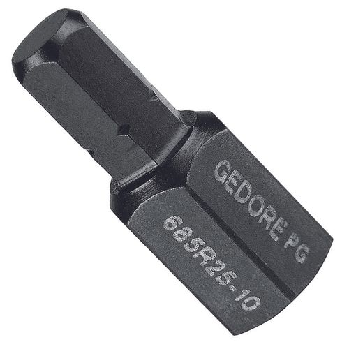 Bits Hexagonal Sextavado Encapado 1/4" Gedore 10X25,4mm