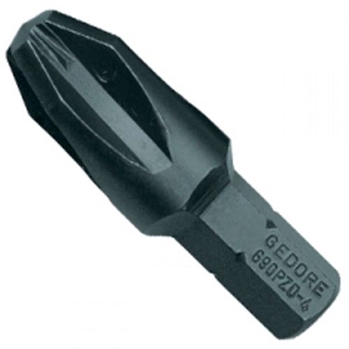 Bits Pozid Sextavado Encapado 1/4" Gedore Pzd1X1"