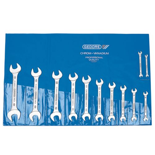 Jogo de Chave Fixa 1/4" a 2" Gedore 12 peças - 004656