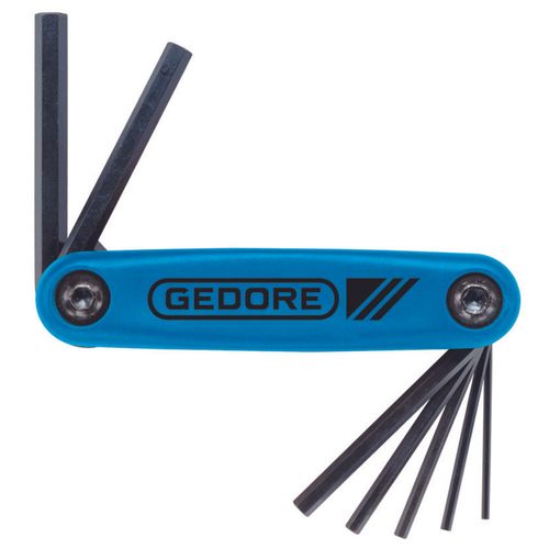Jogo de Chave Hexagonal 3 a 10mm Gedore 6 peças - 012530