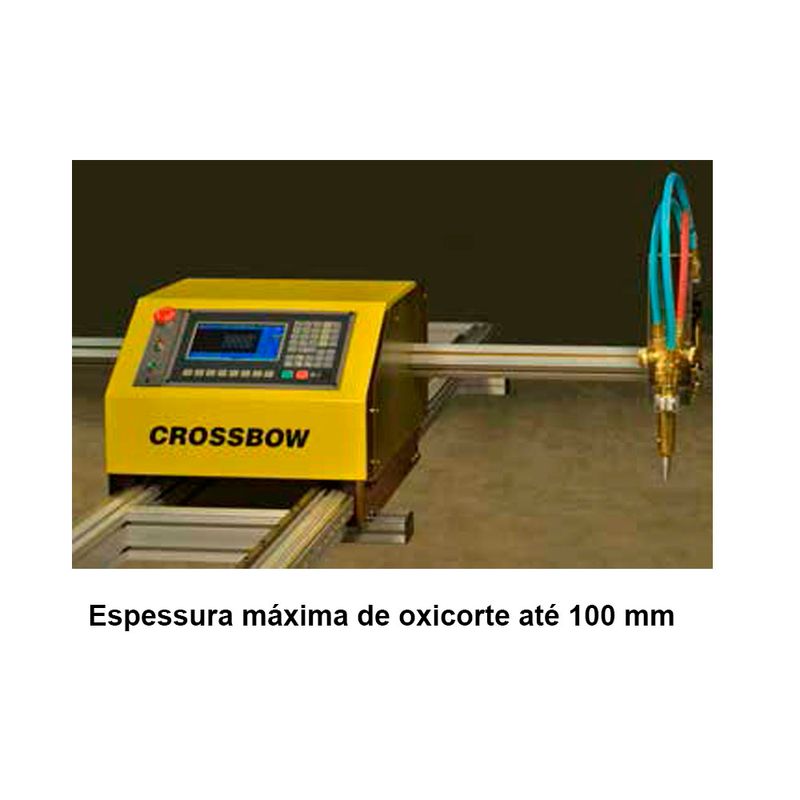 Mesa-de-Corte-CNC-Plasma-e-Oxicorte-Portatil-Crossbow-ESAB-