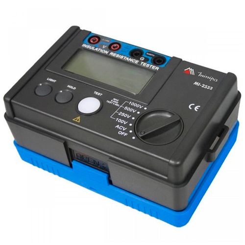 Megômetro Digital CAT III 600V Minipa MI-2552