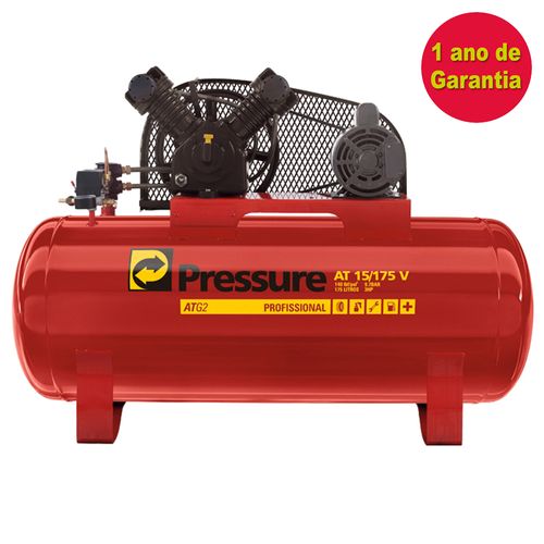 Compressor de Ar Pressure ATG2 15/175L 3CV Trif. AT15175VT