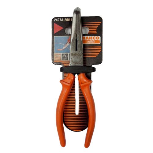 Alicate Bico Meia Cana Curvo 8" Bahco 2427A-200