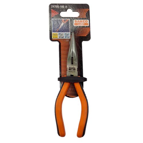 Alicate Tipo Telefone Bico Reto 6" Bahco 2470G-160A