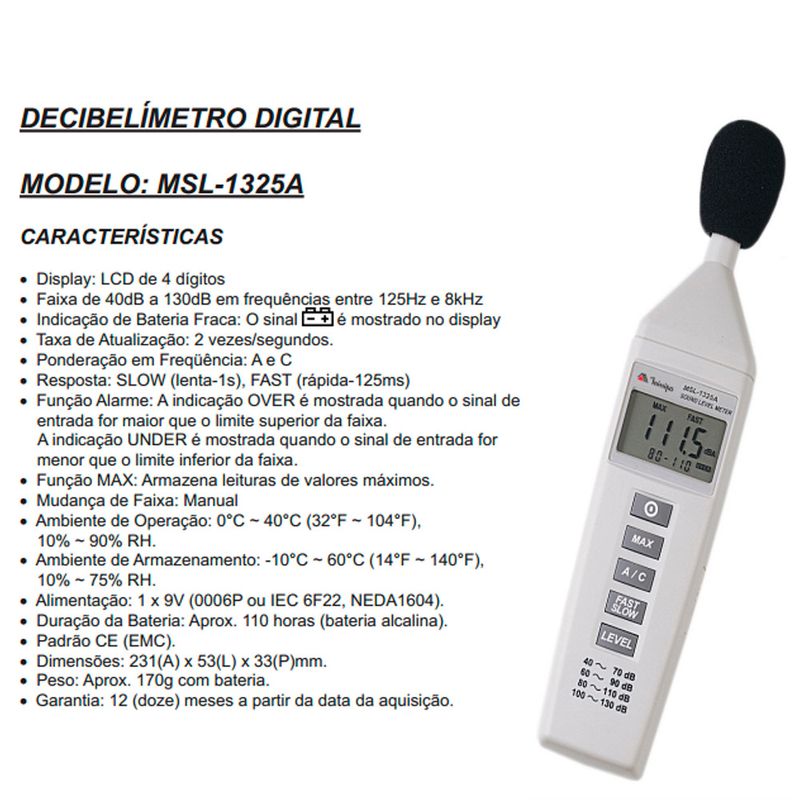 Decibelimetros-Minipa-MSL-1325A-ANT-Ferramentas-detalhes