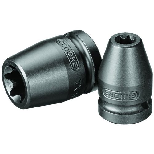 Soquete Perfil Torx de Impacto Encaixe 1/2" E10 Gedore 015651