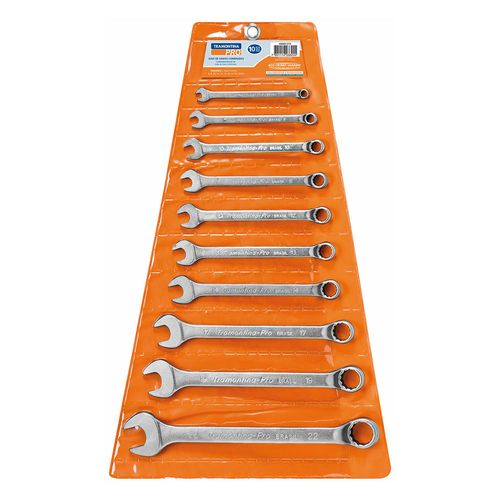 Jogo de Chave Combinada Tramontina 6 a 22mm - 10 peças - 44660210