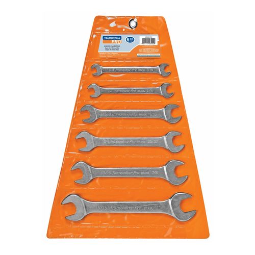 Jogo de Chave Fixa Tramontina 3/8" a 1" - 6 peças - 44620296