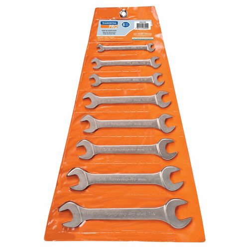 Jogo de Chave Fixa 1/4" a 1.1/4" Tramontina 8 peças 44620208