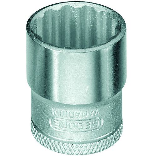 Soquete Estriado Encaixe 3/8" - 14mm Gedore 014022