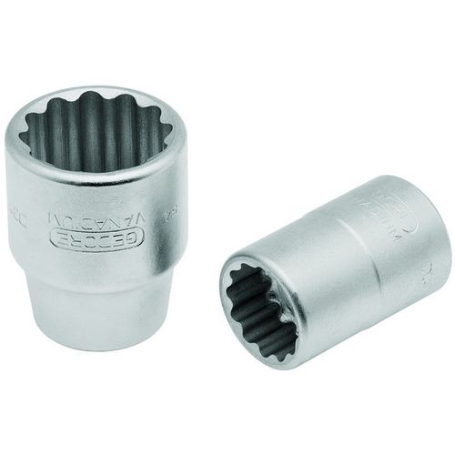 Soquete Estriado Encaixe 3/4" - 2" Gedore 017067