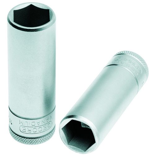 Soquete Sextavado Longo Encaixe 1/2" Gedore 067675 16MM