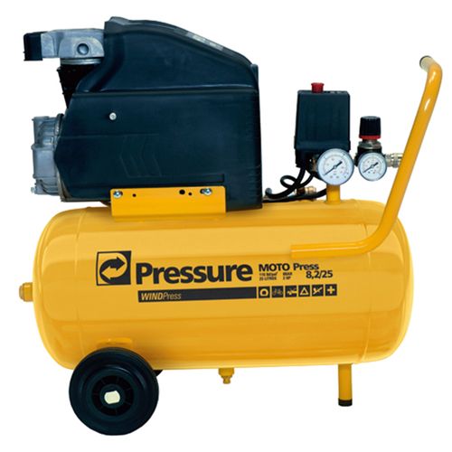 Compressor de ar Pressure WP 8,2 25L - WP8225I220N - 220V - sem acessórios