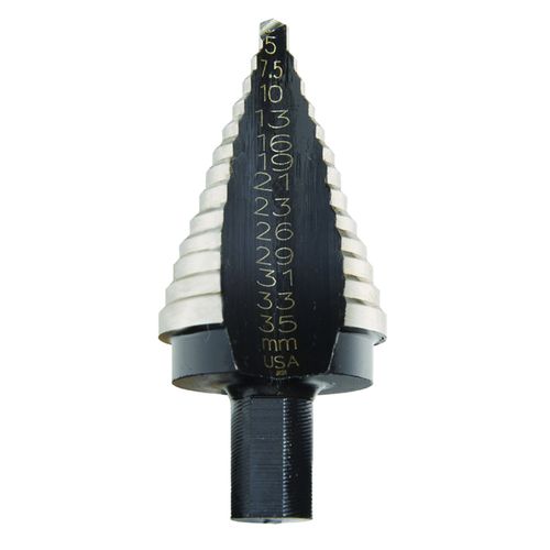 Jogo de Brocas Escalonada para Chapas de Metal Irwin 11105ZR - 5 a 35mm