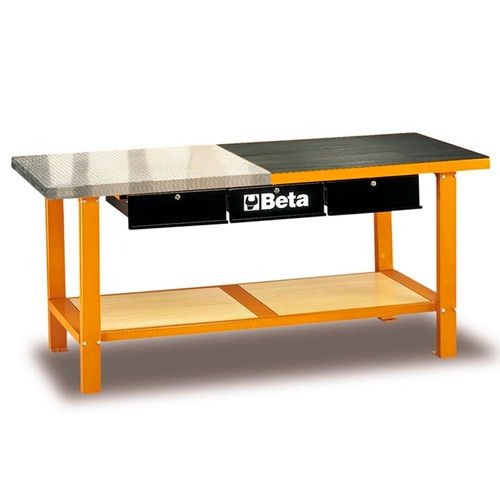 Bancada de Trabalho com 3 Gavetas Beta C56M