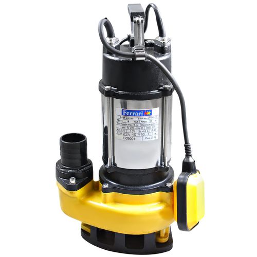 Bomba Submersível para Água Suja, Pluvial e Água Servida BSEF-20/750 Ferrari 220V