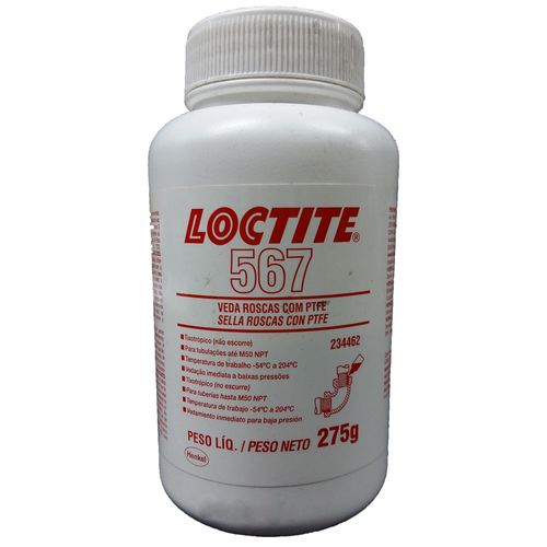 Adesivo Veda Rosca Anaeróbico 275g Loctite 567