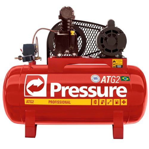Compressor de Ar Pressure ATG 5,2/100L 1CV AT52100IM Mono