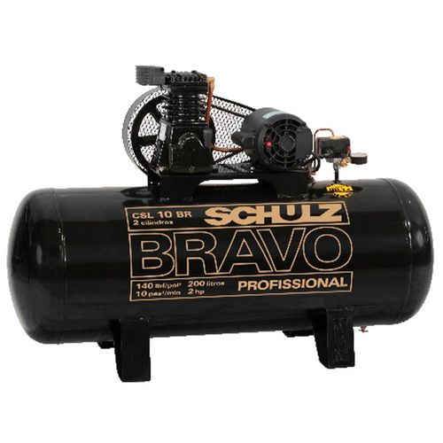 Compressor Schulz Bravo CSL10/200L 2CV 220/380V Trif