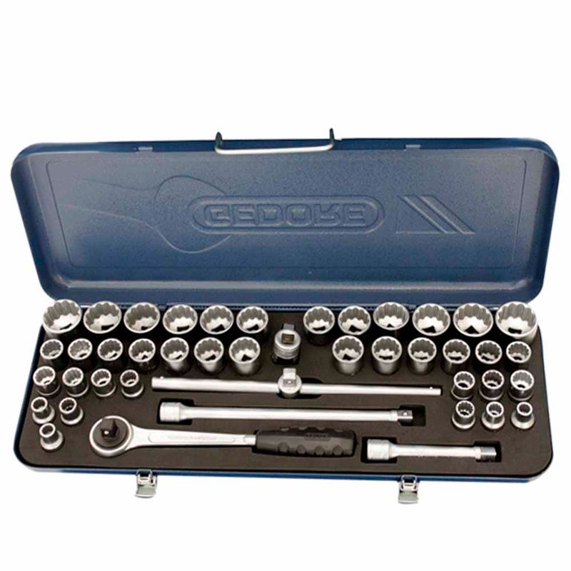 Jogo-de-Soquete-Estriado-Encaixe-1-2--Gedore-10-a-32MM-1-4a1.1-4---015560-