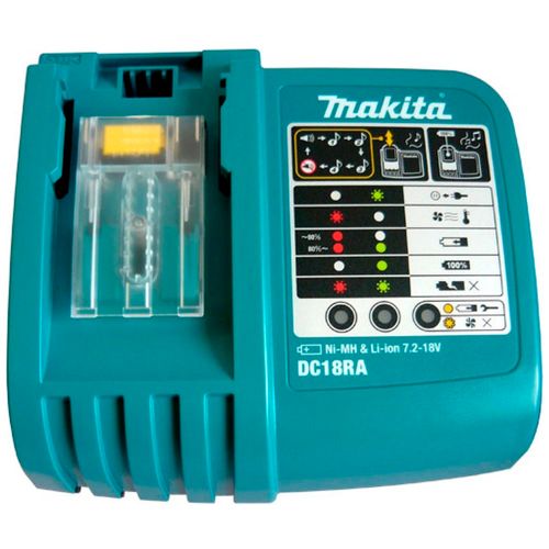 Carregador Rápido de Bateria DC18RA Makita 194335-0 9,5V a 18V