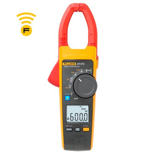 Alicate Amperímetro Fluke 375 FC 1000V / 600A True RMS CA/CC Fluke Connect