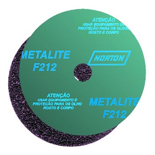 Disco de Lixa Norton Metalite 180x22mm Gr.50 F 212-F 247