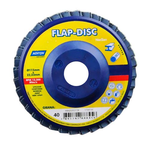 Disco Flap Norton Flap 115x22 Gr.60 R-822