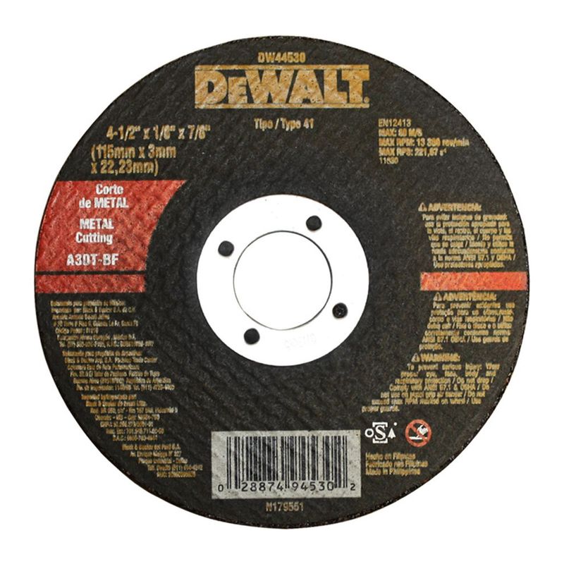 Disco-de-Corte-para-Metal-Dewalt-DW44530-ant-ferramentas-