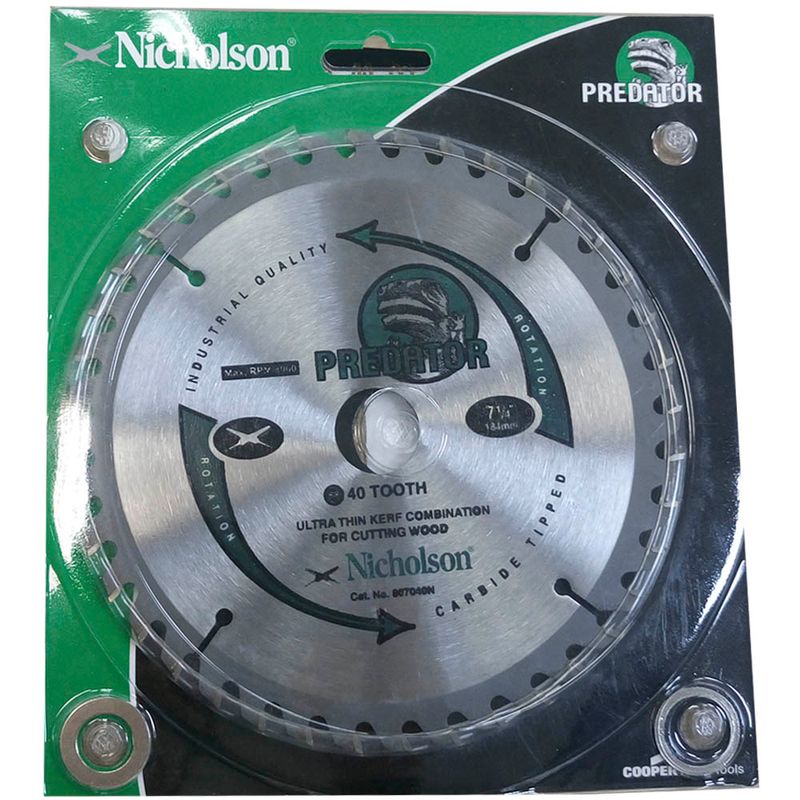 Disco-de-Corte-Serra-Circular-Widia-7.1-4--40-Dentes-Nicholson---para-Madeira