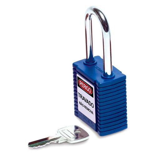 Cadeado de Segurança Brady Azul 1,5" - 77556