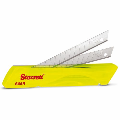 Lâmina para Estilete Estreita 9,5mm - 10 Peças Starrett KS05R