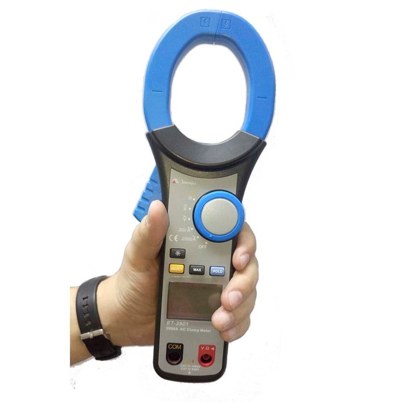 Alicate-Amperimetro-Minipa-ET-3901-CAT-IV---600V-Garra-63mm-