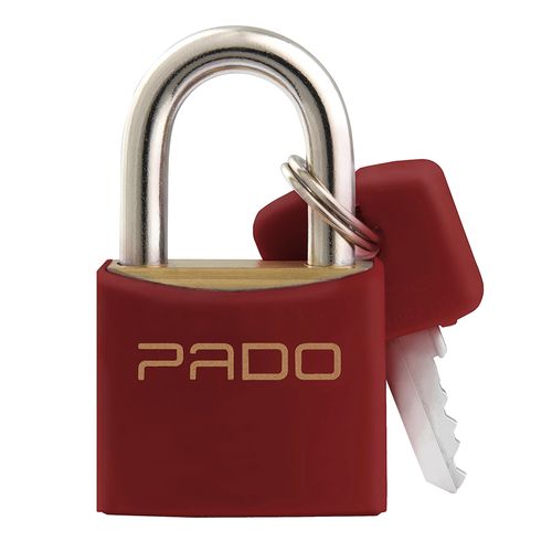 Cadeado Vermelho 30mm Pado E-30