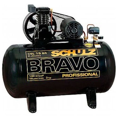 Compressor Schulz Bravo CSL 15 BR/100L 3HP - 127/220V Mono