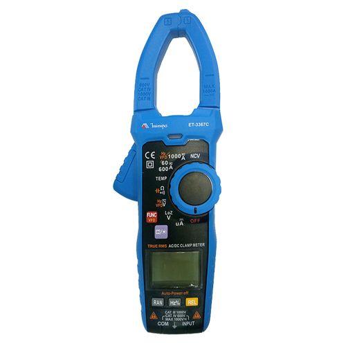 Alicate Amperímetro True RMS CAT IV 600V Minipa ET-3367C