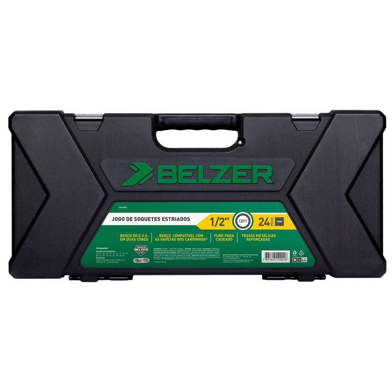 Jogo-de-Soquete-Estriado-Belzer-204400br-25-Pecas-ant-ferramentas