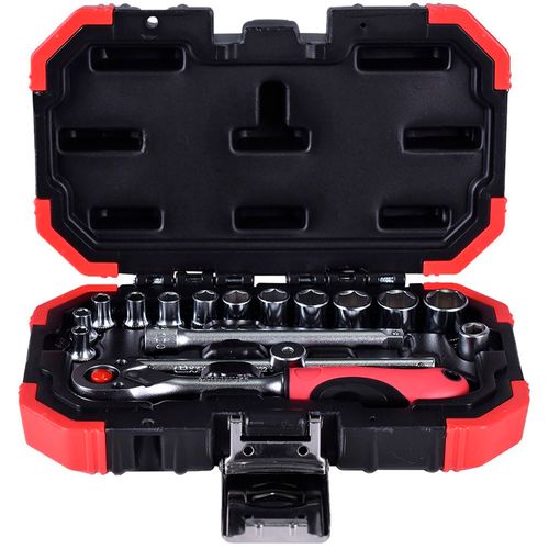 Jogo de Soquete Sextavado 1/4" Gedore Red 16 Peças 3300050