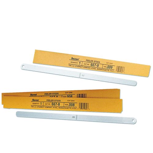Calibrador de Folga em Lâmina 300 x 13mm - 0,15mm Starrett 667M-15